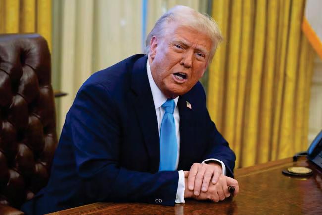 Trump says US will take over and develop Gaza Strip