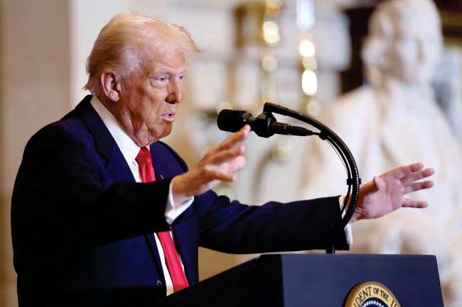 Trump says US will own’ Gaza in resettlement plan