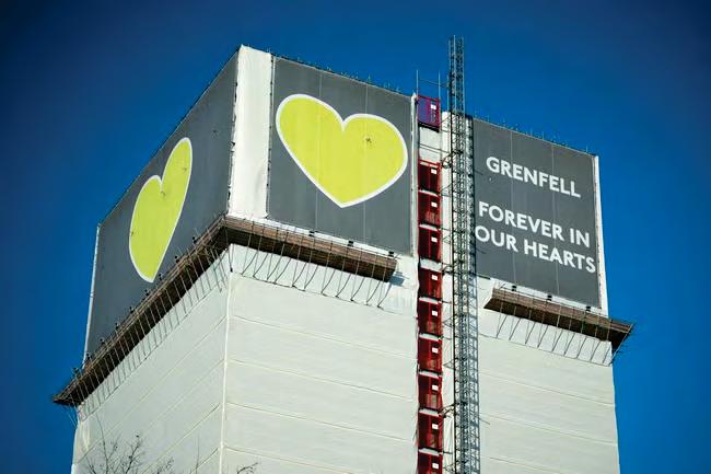 Bereaved families furious at decision to topple Grenfell