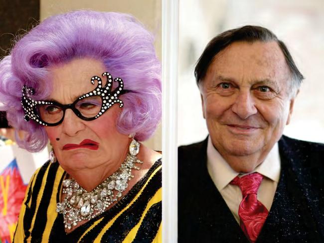 A flick through the secret life of Barry Humphries