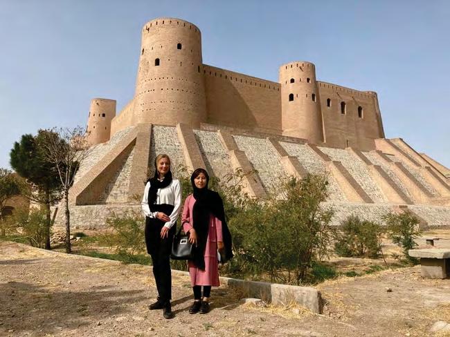 Female guide defying the Taliban with remote tours