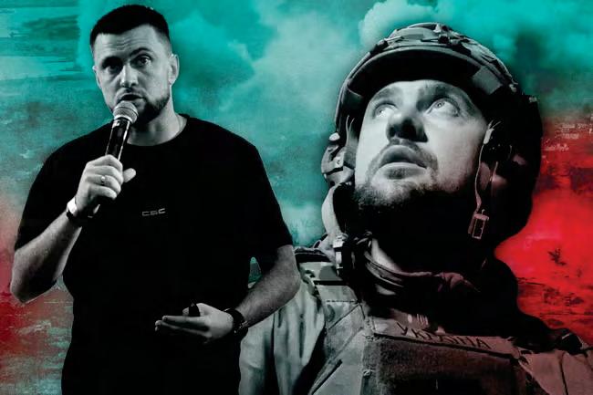 Ukrainian rapper who leads drone war against Russians