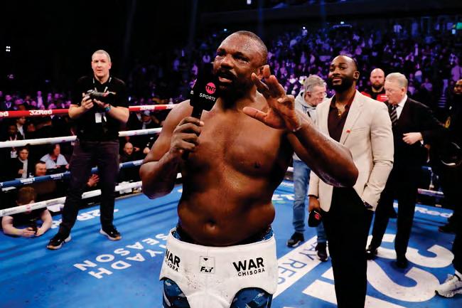 Chisora wins brutal slugfest to become national treasure