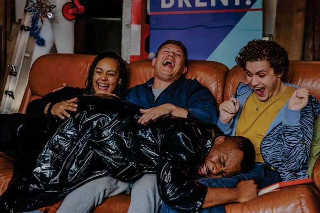 Glowing finale for student comedy with a heart of gold