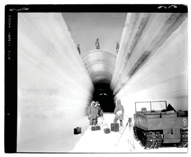 Secret US military base that is 100ft beneath Greenland