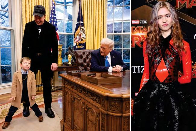 Grimes scolds ex Musk for bringing son to Oval Office