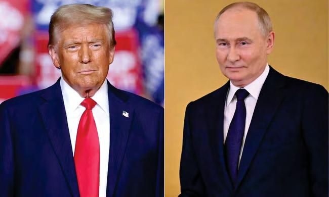 Putin and Trump to begin talks on ending Ukraine war