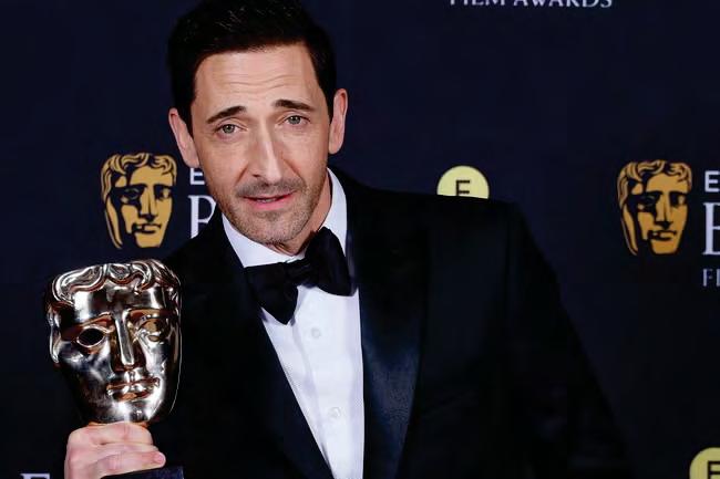 The Brutalist and Conclave share main spoils at Baftas