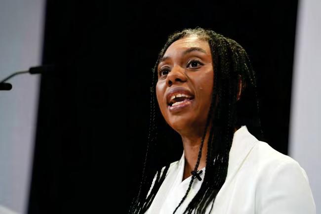 Badenoch condemned for parroting Trump’ in speech