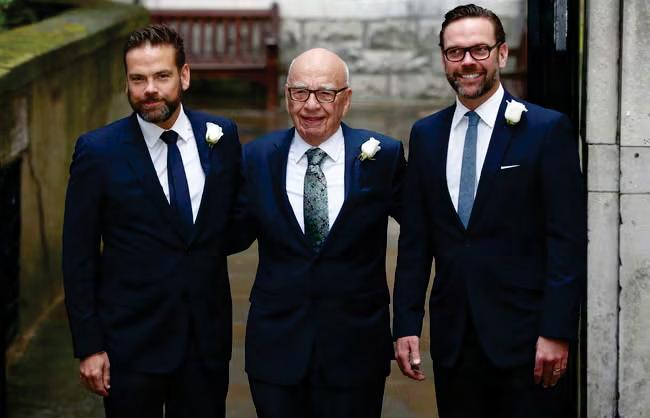 How cruel king Murdoch was exposed by his son
