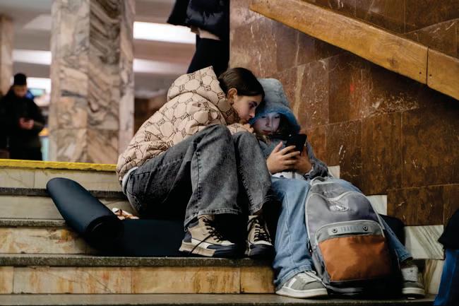 The Ukrainian children traumatised by invasion