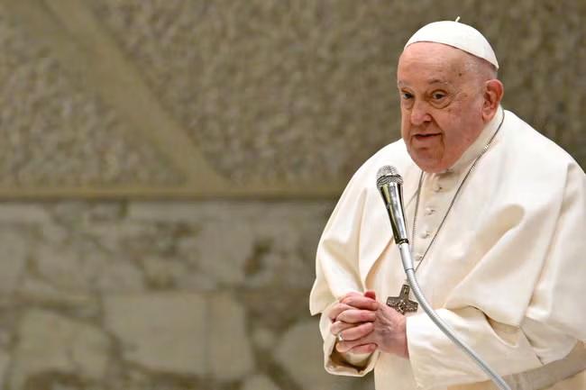 Pope still critical but has shown 'slight improvement'