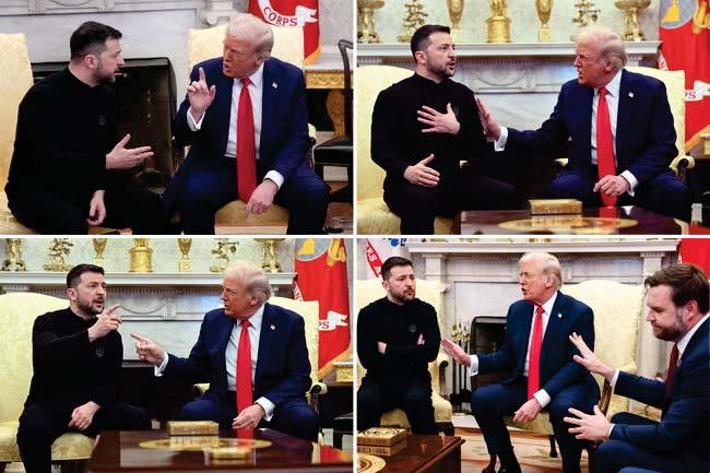 Vance lights the fuse and a glowering Trump explodes