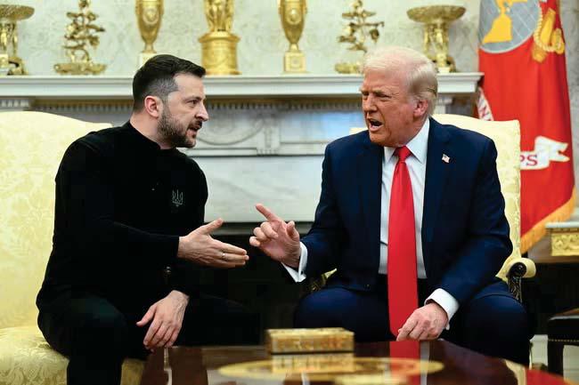Ukrainian peace talks and minerals deal in tatters after furious White House row