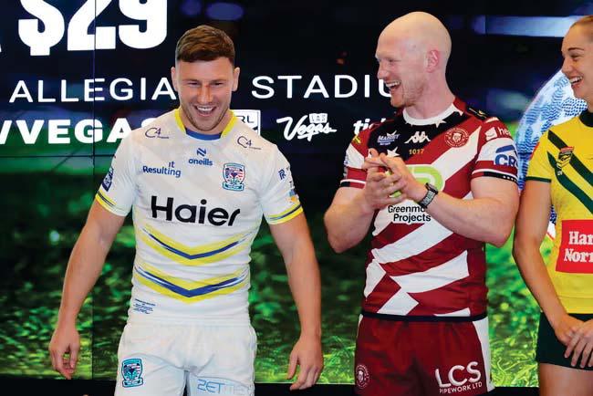 How Wigan and Warrington took Super League to Vegas