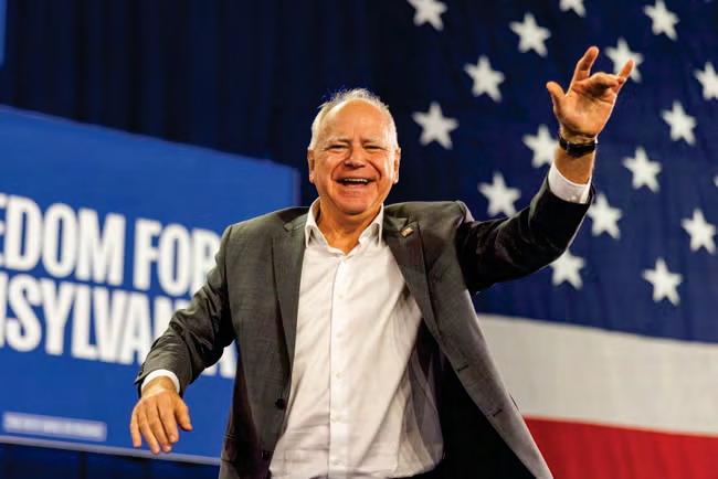 Walz throws hat into ring for 2028 presidential race