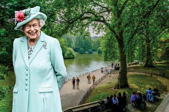 A memorial fit for a queen? Seriously, I have my doubts