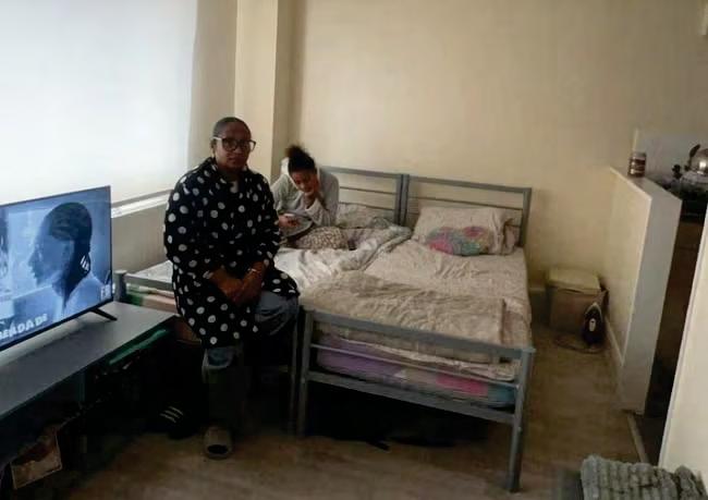 Council squeezes homeless family into a one-bed flat