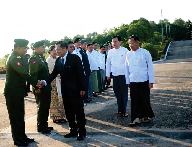 Junta chief says Myanmar to hold an election by January