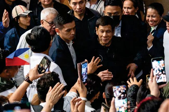 Ex-Philippines leader sent to ICC over drug war deaths