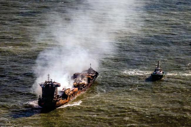 Crashed North Sea vessel captain is Russian national