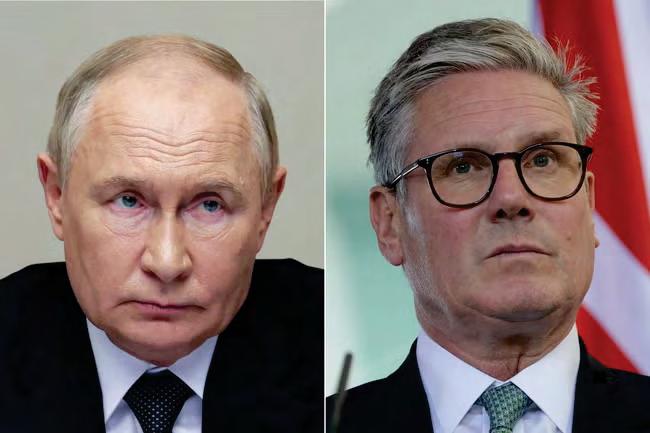 Stop playing games over peace talks, PM tells Putin