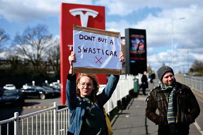 Meet the British anti-Musk activists targeting his Teslas