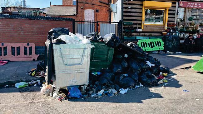 'Rats are wandering round and I can see the pigeons picking through the trash'