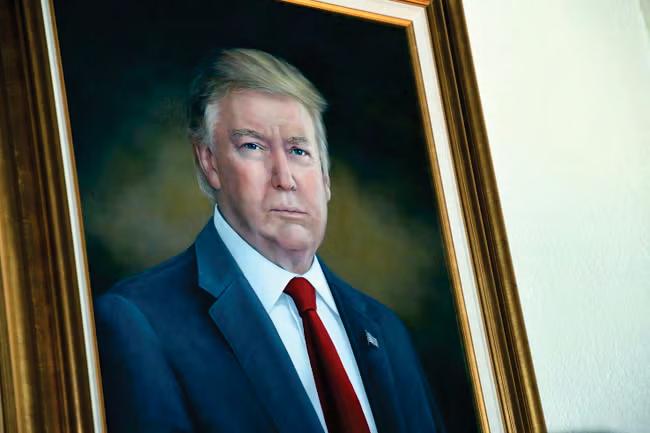 Portrait artist says Trump has damaged her business