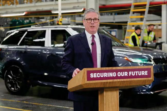 We'll back British business to the hilt, pledges Starmer