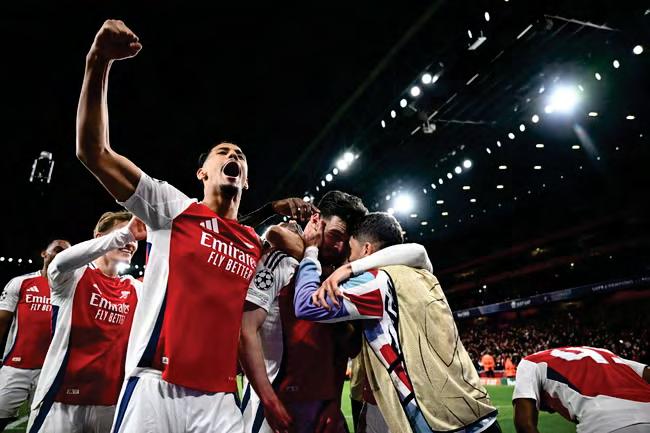 Rice stars as Arsenal lay waste to ghosts of Madrid