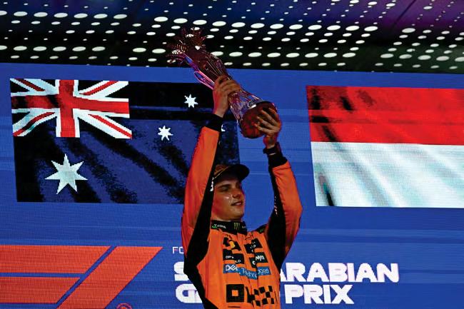 Piastri victorious in Jeddah as Verstappen gets penalty
