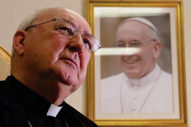 Elaborate rites before Pope is buried away from Vatican.