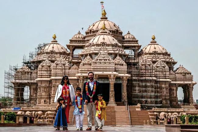 Vance's wife's Indian roots celebrated amid trade talks