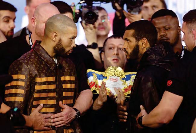 Eubank Ir and Benn seek to settle brutal family feud