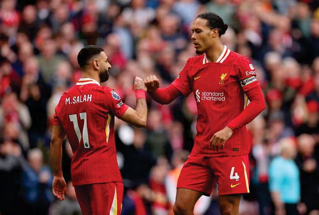 Two simple statistics helped Liverpool secure the trophy