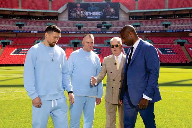 'I'm not going to tell my fighter to behave himself'