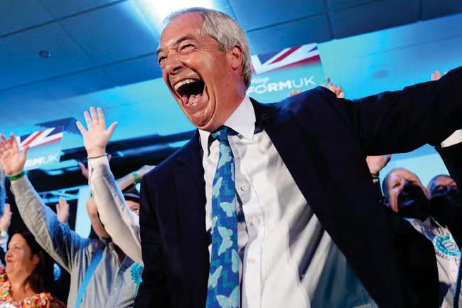 Reform upstages Tories and Labour in historic elections
