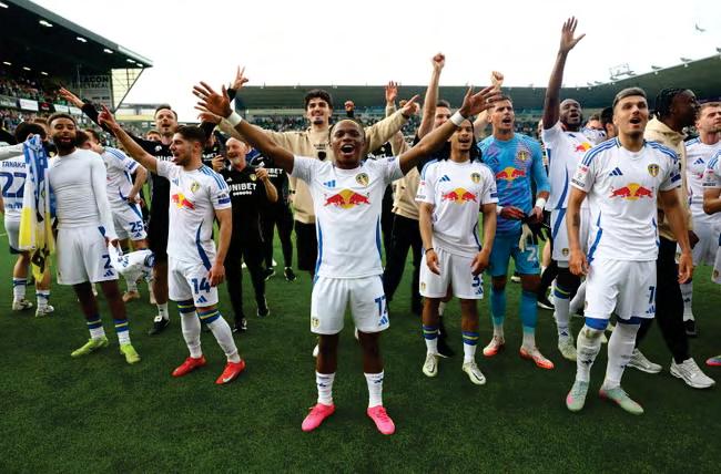 Leeds edge Burnley to title as Luton relegated again