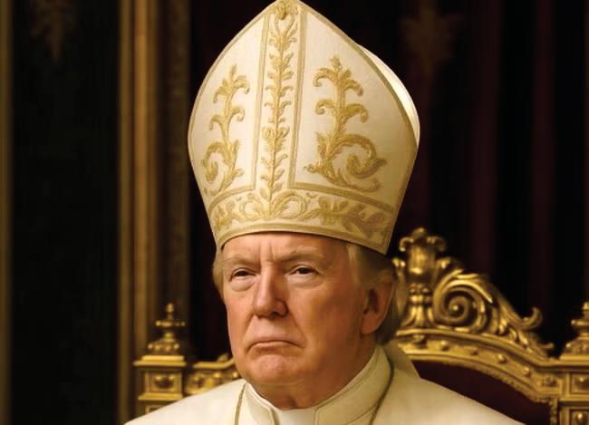 AI image of Trump as pope 'mocking' Catholic Church