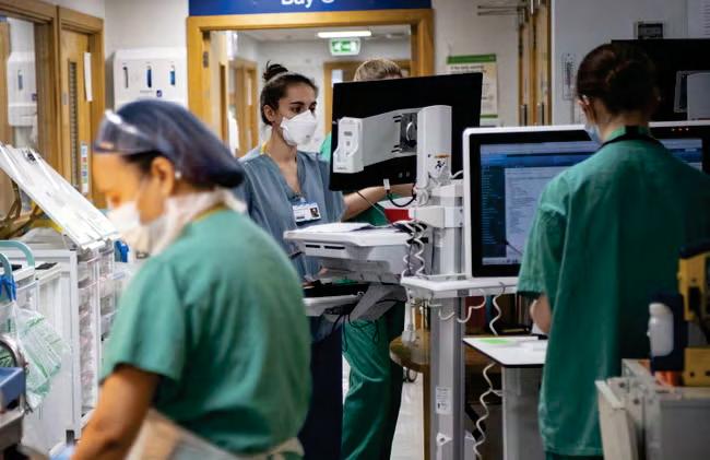 Patient care on trolleys now normalised, NHS chief says