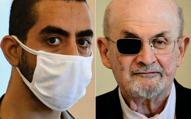 Man who stabbed Rushdie at lecture jailed for 25 years