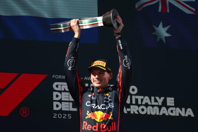 Verstappen pounces on first lap to win at Imola farewell