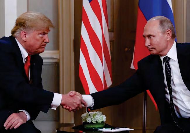 Trump hails phone call with Putin as step towards peace