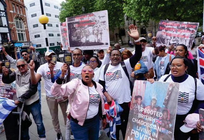 Why has Britain decided to give up the Chagos Islands?