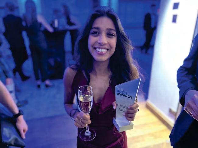 Independent correspondent wins top journalism award.
