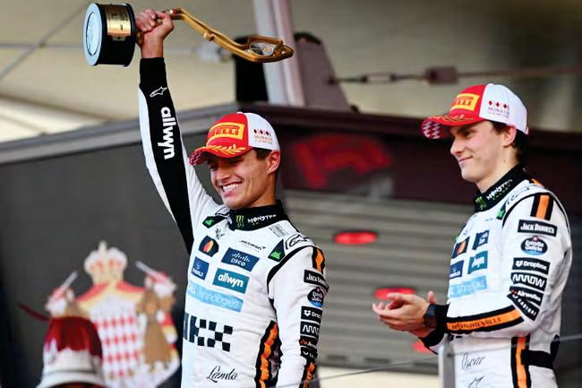 Norris cuts Piastri lead after win at Monaco Grand Prix