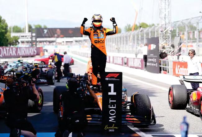 Piastri wins Spanish Grand Prix to extend his title lead