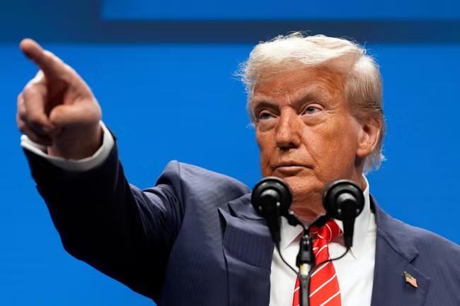 Trump hails Nato pledge to increase defence spending