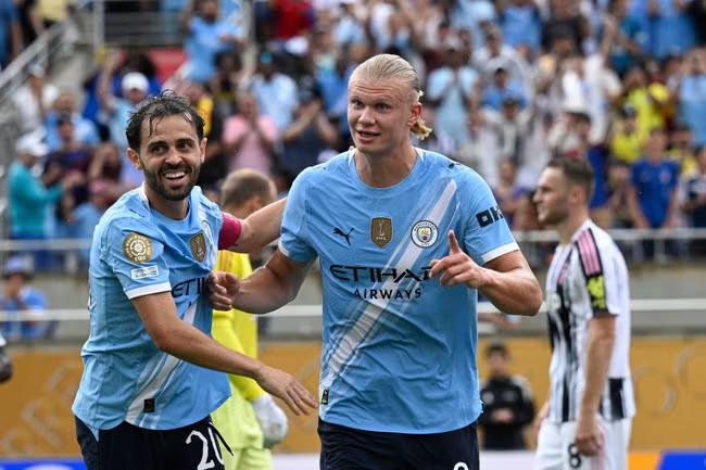 Haaland hits 300th career goal as City thrash Juventus